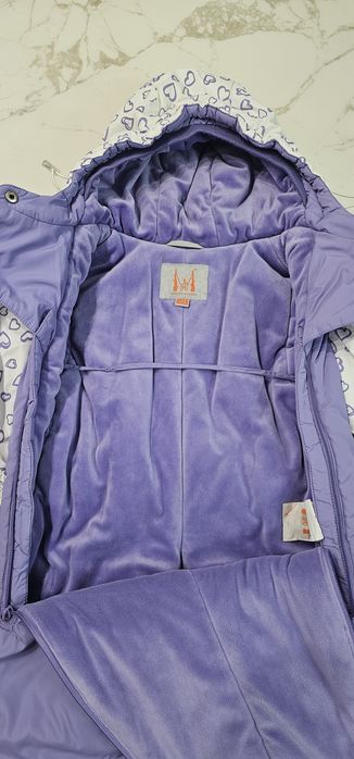 Детский зимний комбинезон-трансформер