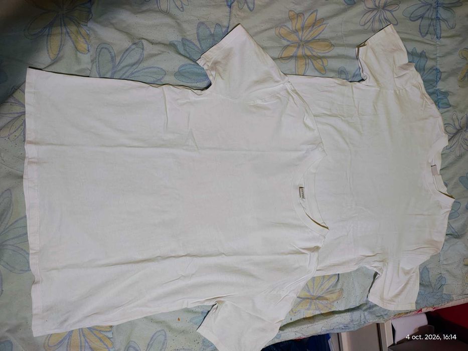 Lot Tricou scoala tricouri alb guler