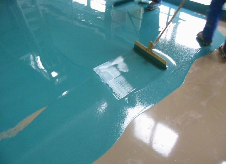 Епоксидный наливной пол