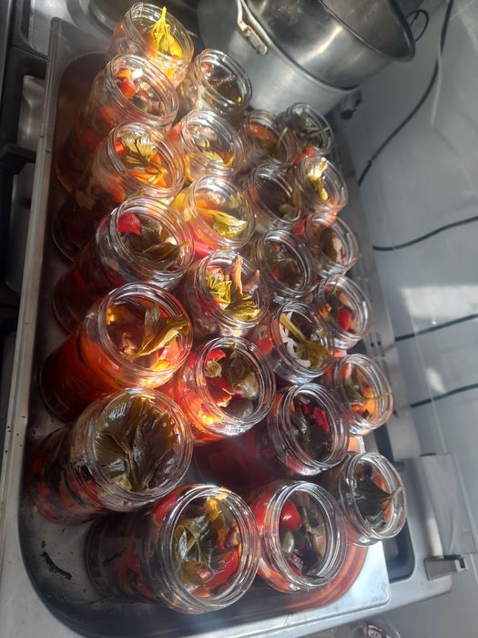 Salata de ghebe cu gogosari, masline si capere