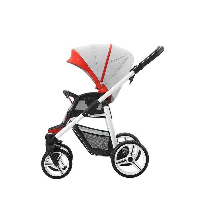 Carucior Bebetto Vulcano, Rosu cu Gri