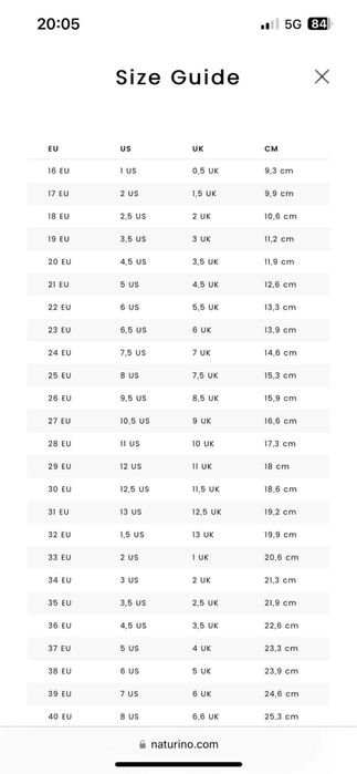 Боти Naturino - боси