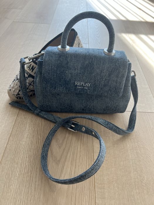 дънкова дамска чанта