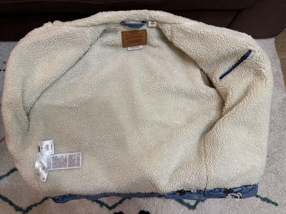 Geaca de blugi imblanita Levi’s Mickey Mouse