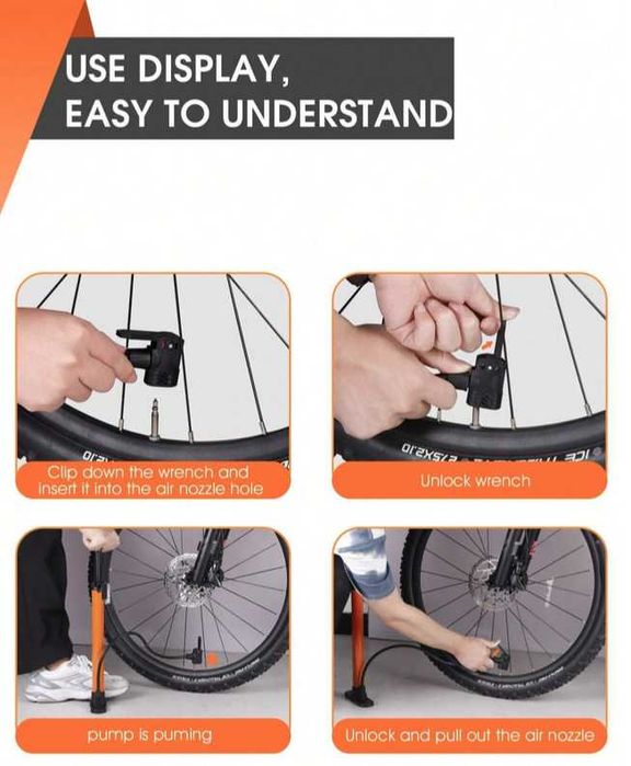 Pompă cu cilindru gonflabil vertical . Otel inoxidabil