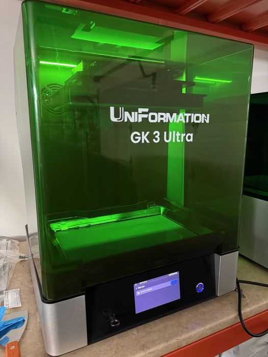 UniFormation GK3 Ultra Резинов принтер с резолюция 16K
