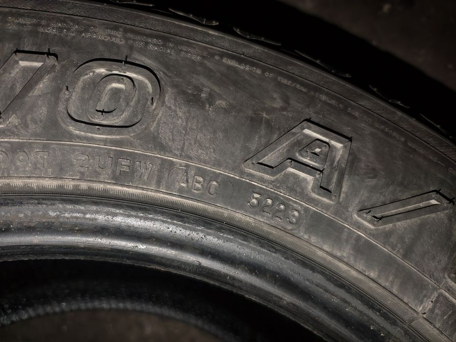 Резина на внедорожник 265/65r17
