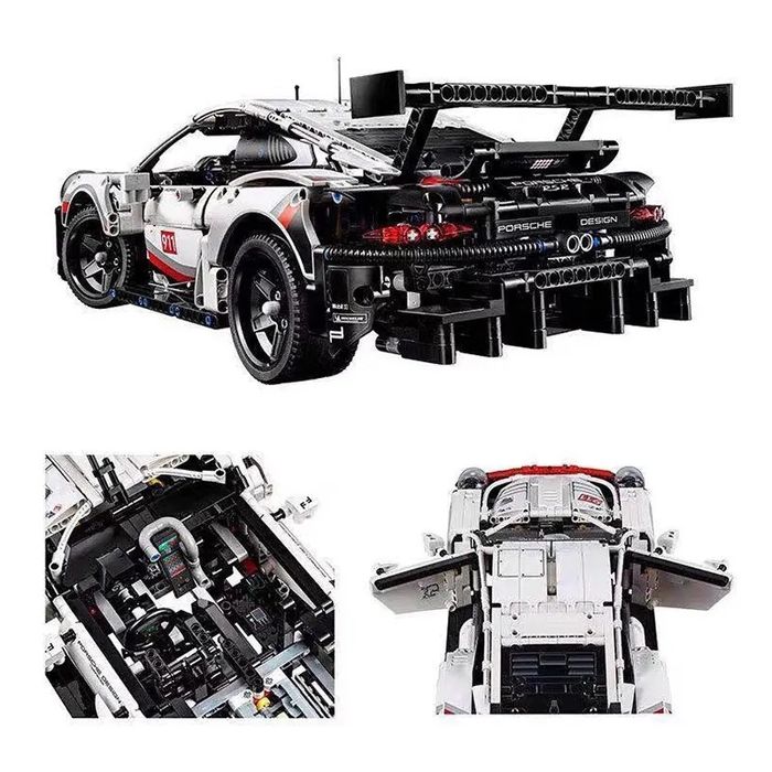 Уникален конструктор Порше 911 RSR със задвижване