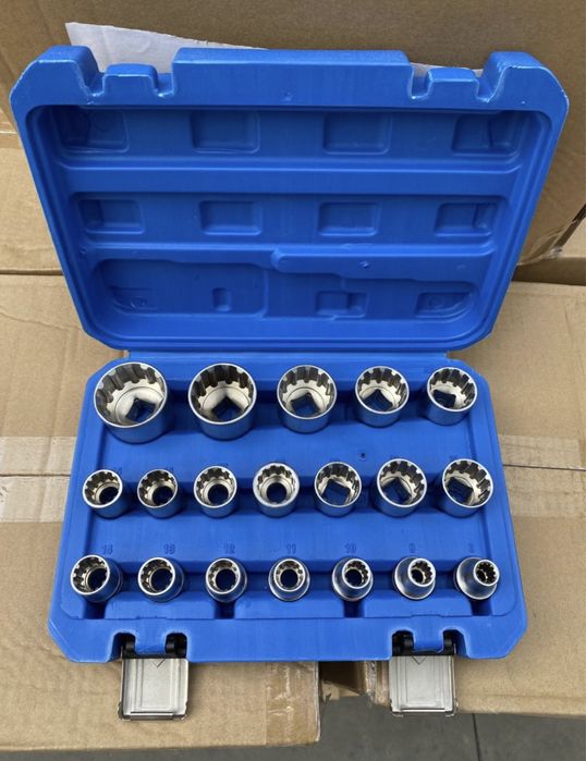 Вложки к-т 1/2 SPLINE 12-стени Накрайници и Вложки