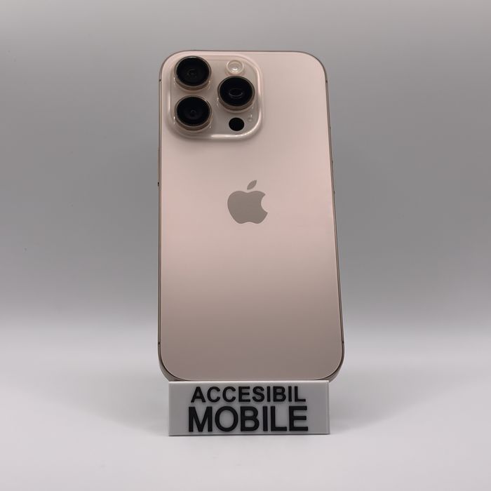  iPhone 16 PRO 256GB Folie+Cablu Cadou Garantie/Factura 1198-2