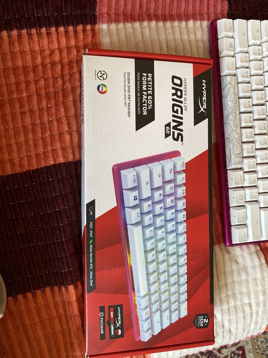 Hyperx alloy origins 60 pink