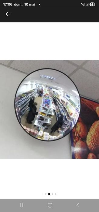 oglindă de securitate convexa