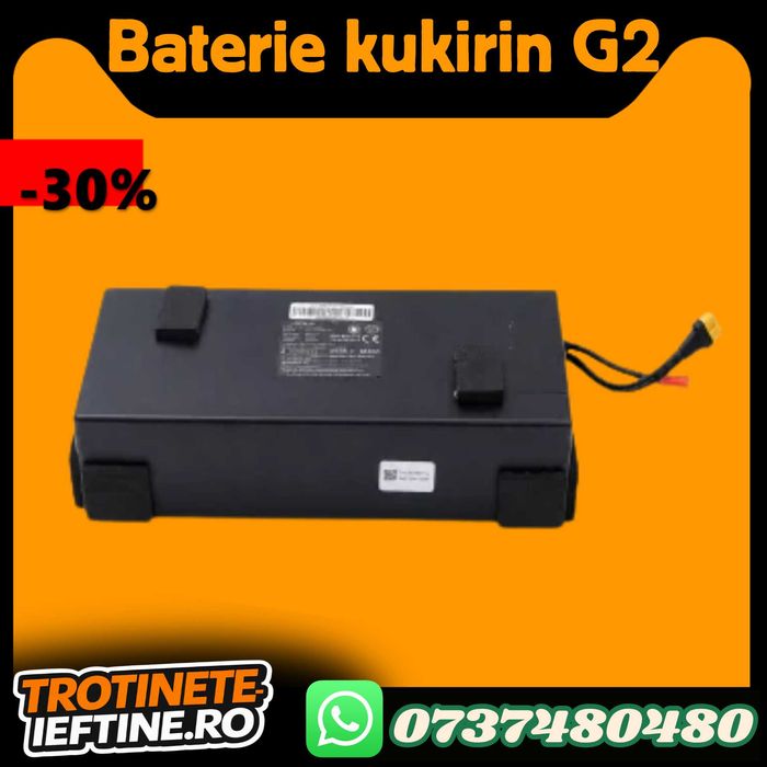Baterie Originală KuKirin G2 și G2 Master | Acumulator Li-Ion pentru Trotinetă Electrică