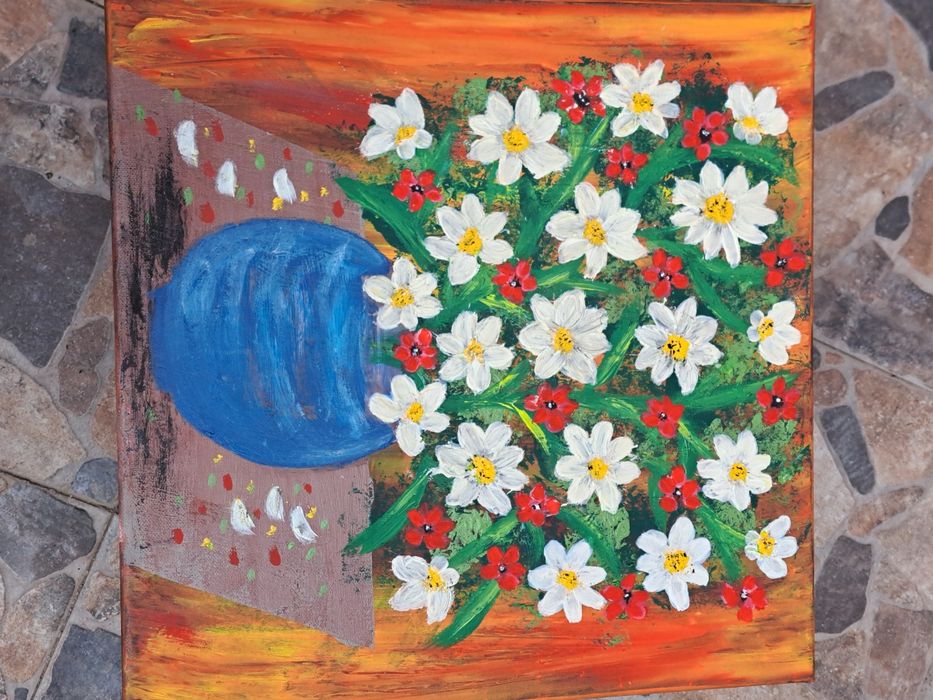 Picturi pe panza cu sasiu pictate manual i