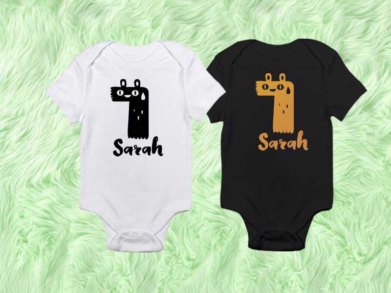 Бебешко боди с щампа по ваш избор