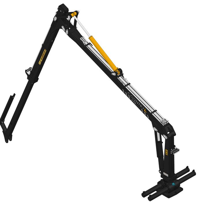 Специализиран кран за дърводобив 6.70 м с удължение и подарък ротатор