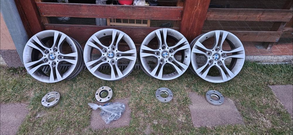 Jante originale Subaru STI si Bmw  5x100 16 INTACTE