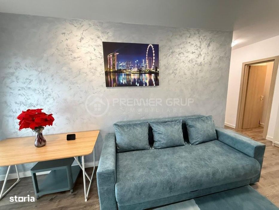 Etaj 1!Totul nou! Apartament 2 camere 55mp, Tudor Vladimirescu, CT, AC