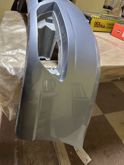 Бампер на некси 2 голубой