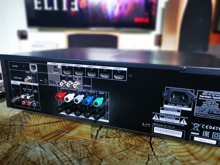 Усилвател Harman Kardon Avr 161S 5.1 Колони HKTS 16 HTFS 2