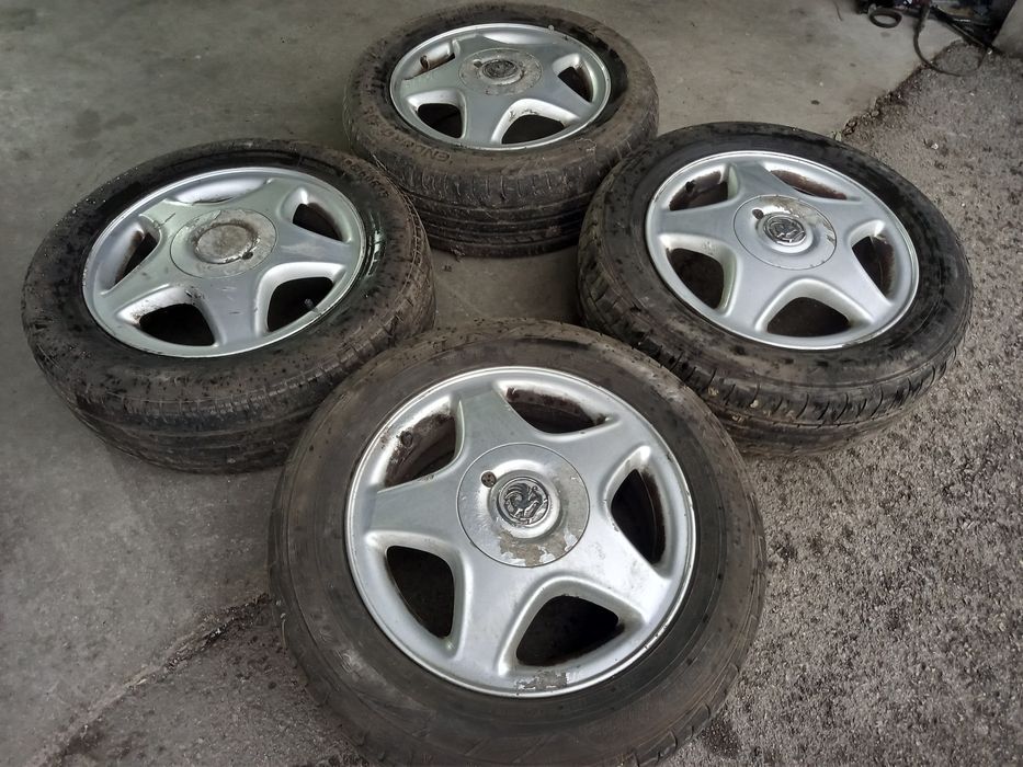 5х110/15 с гуми Опел Астра Зафира Вектра 5x110/15 Opel Astra Zafira