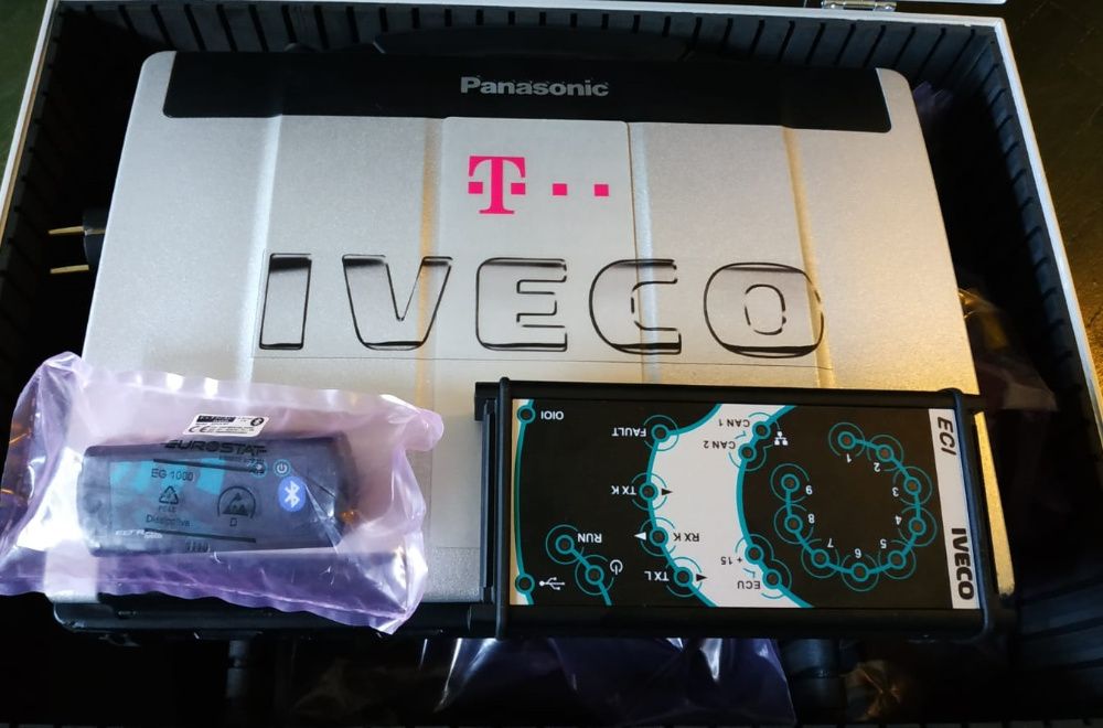 Tester Camioane Iveco ECI Original - Bluetooth, laptop inclus