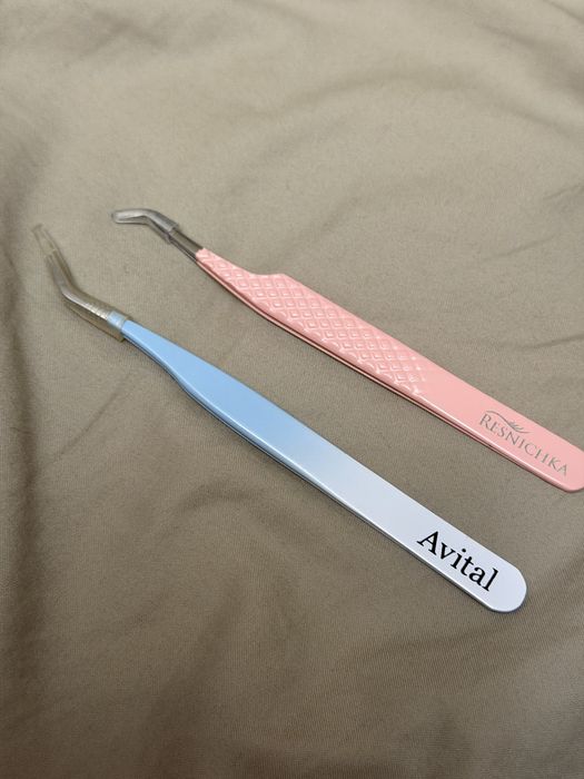 Пинцеты для наращивания ресниц