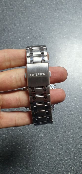 Ceas Paterson Chronograph  Dual Time Ediție Limitata 30 m