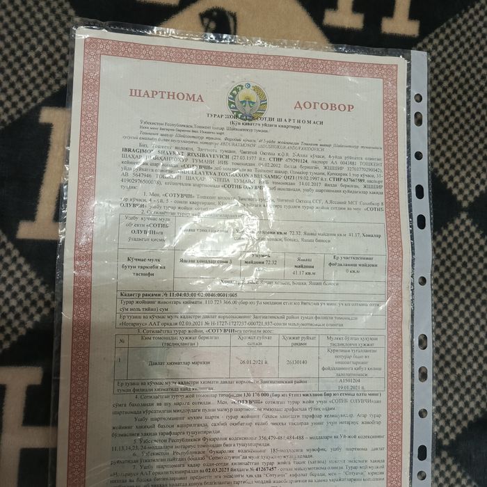 Navastroyka uy sotiladi zudlik bilan