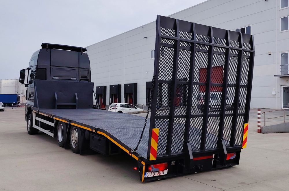 Man TGX 26.440 Platforma Trailer 26T , 2009 Euro V , RAR  efectuat