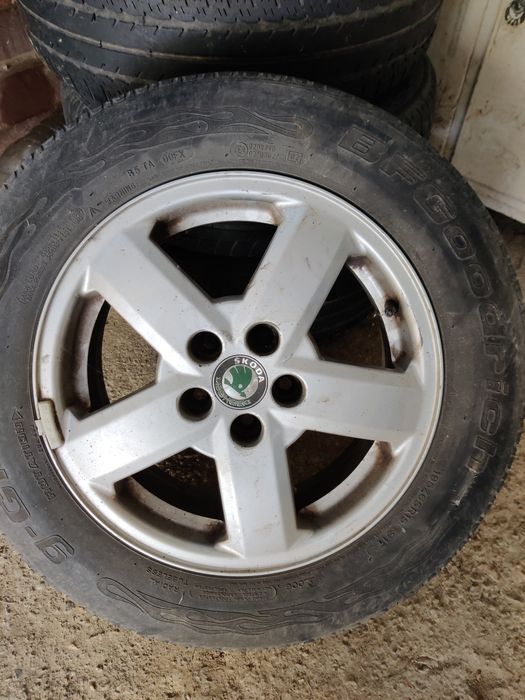 Jante aliaj Skoda 5x100 r15