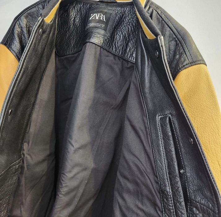 Мъжко кожено яке Zara / размер XL