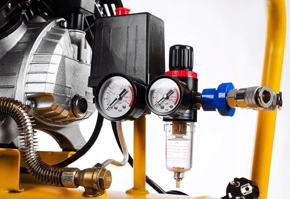 Compresor de aer 50L, 2T, debit 530 l/min, pentru atelier – XM88002