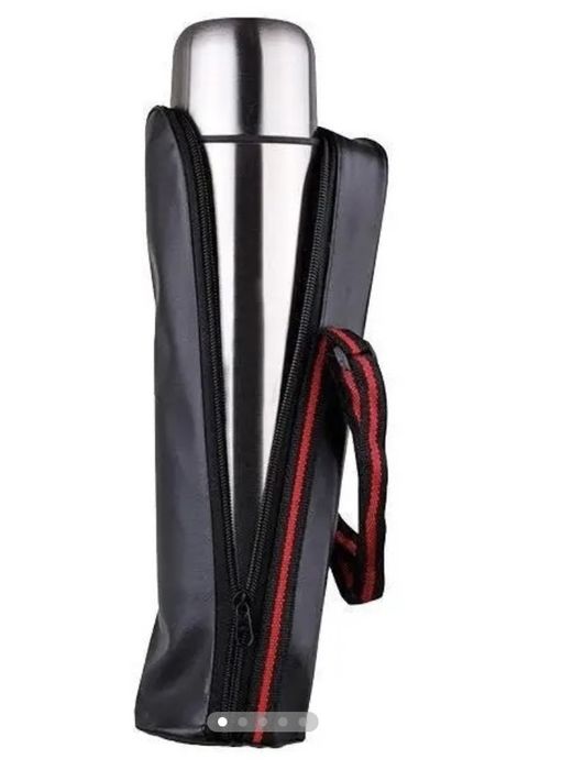 Термос новый 1 л , серого цвета