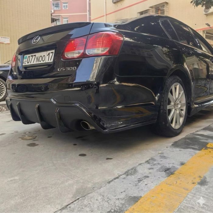 Бампер и диффузор на lexus Gs 300/350/430