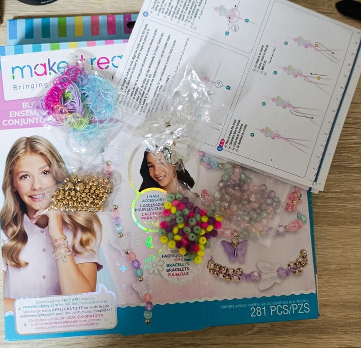 Детский набор для вязания браслетов