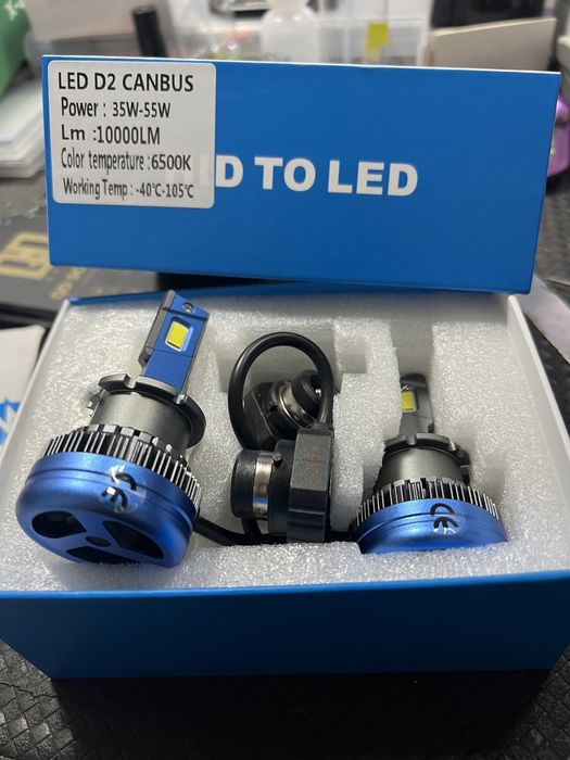 Becuri led H1 H4 H7 H11 H8-99 lei D1S D2S D3S D2R -250lei