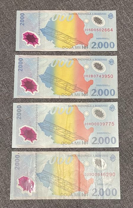 bancnota 2000 lei eclipsa