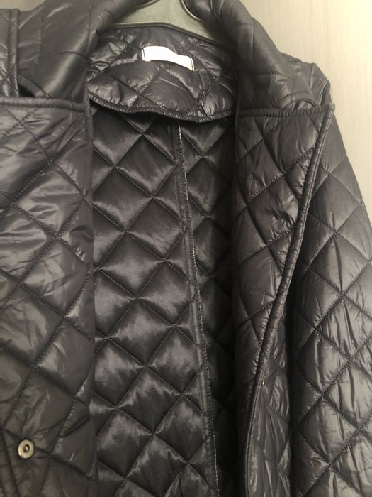 Длинный темно синий плащ