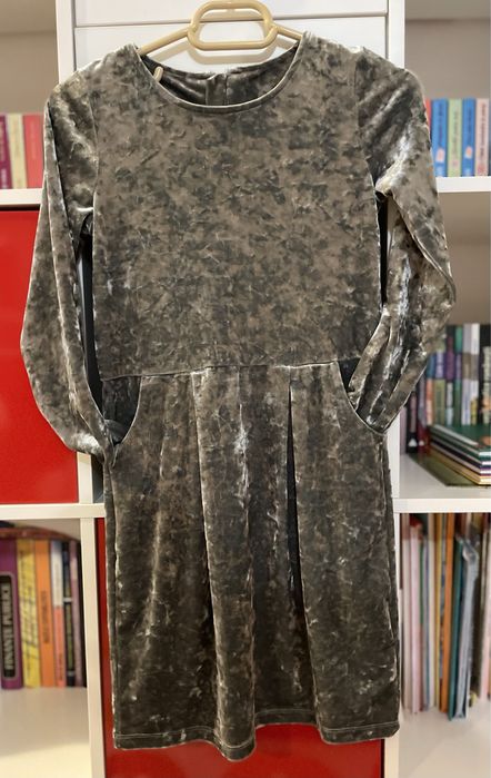 Rochiță catifea H&M 134-140 cm