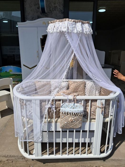 Манеж + шкаф + камод