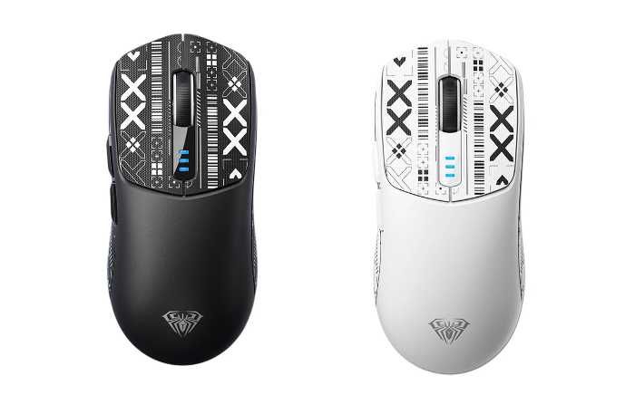 Игровой мышка Aula SC580 PRO беспроводная Black/White