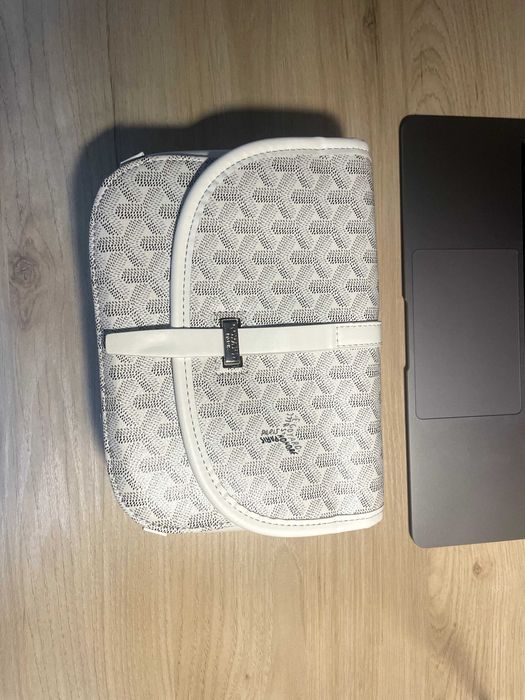 Сумка Goyard белого цвета