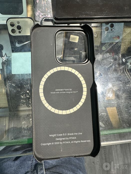 Чехол на Iphone 15 pro - pitaka оригинал