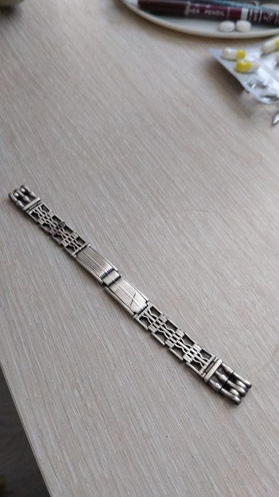 Продам серебряный браслет для часов