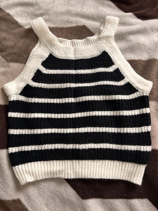 Вязанная майка.