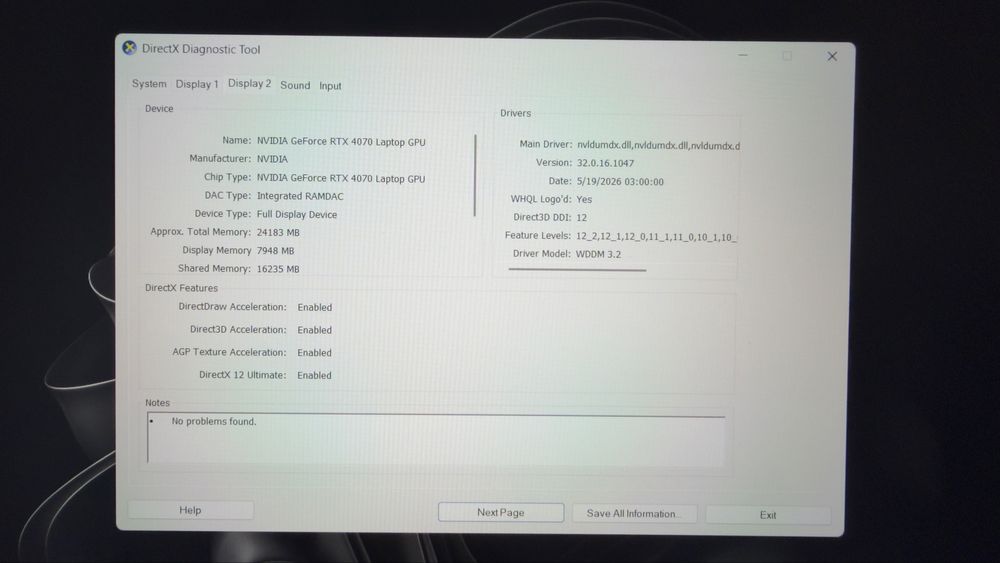 Laptop gaming HP Victus - i7 - rtx 4070 - 32gb