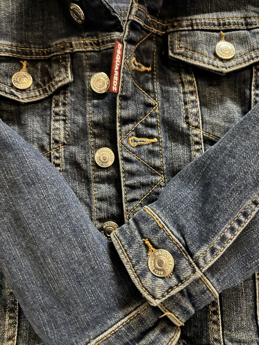 Детско дънково яке Dsquared 4’