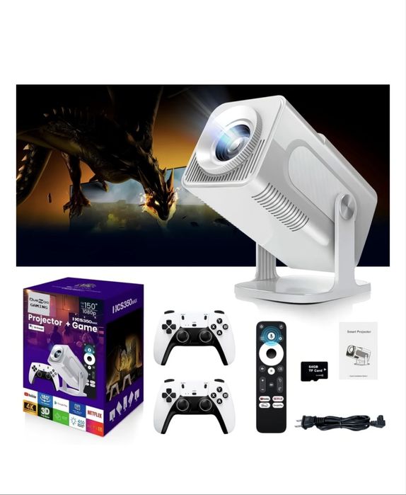 Проектор для кино, игр и презентаций!