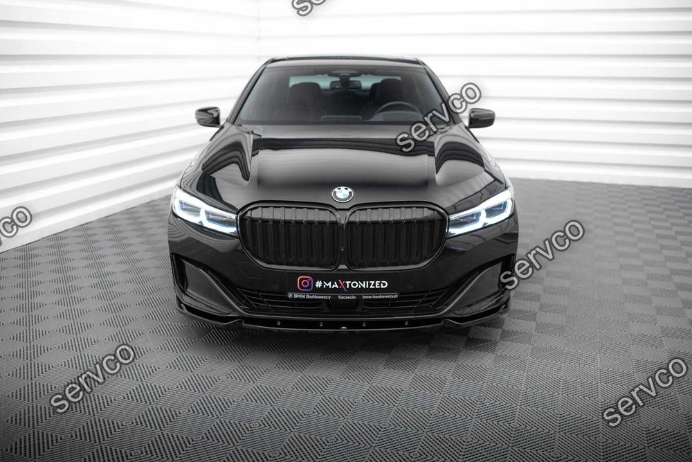 Prelungire bara fata Bmw Seria 7 G11 G12 2019-2022 v5 - Maxton Design